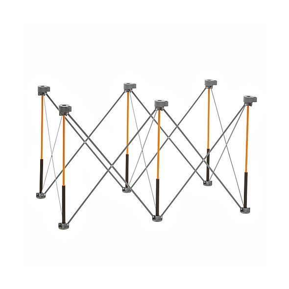 BORA Centipede 0.6m x 1.2m Unit, 4 X-Cups, 2 Clamps, C/S Bag